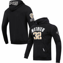 Tyrann Mathieu New Orleans Saints Pro Standard Player Name & Number Pullover Hoodie Black - NFL