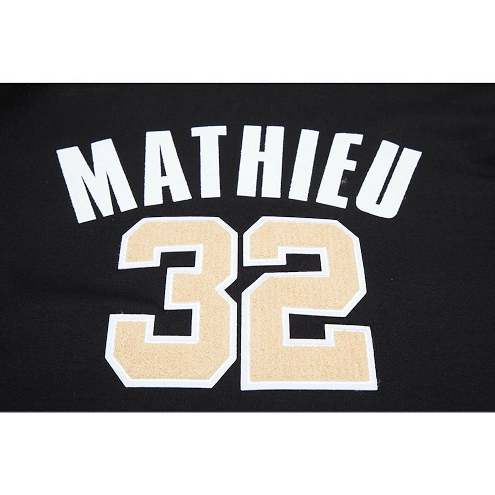 Tyrann Mathieu New Orleans Saints Pro Standard Player Name & Number Pullover Hoodie Black - NFL