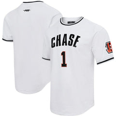 Ja'Marr Chase Cincinnati Bengals Pro Standard Mesh Player Name & Number Top White - NFL