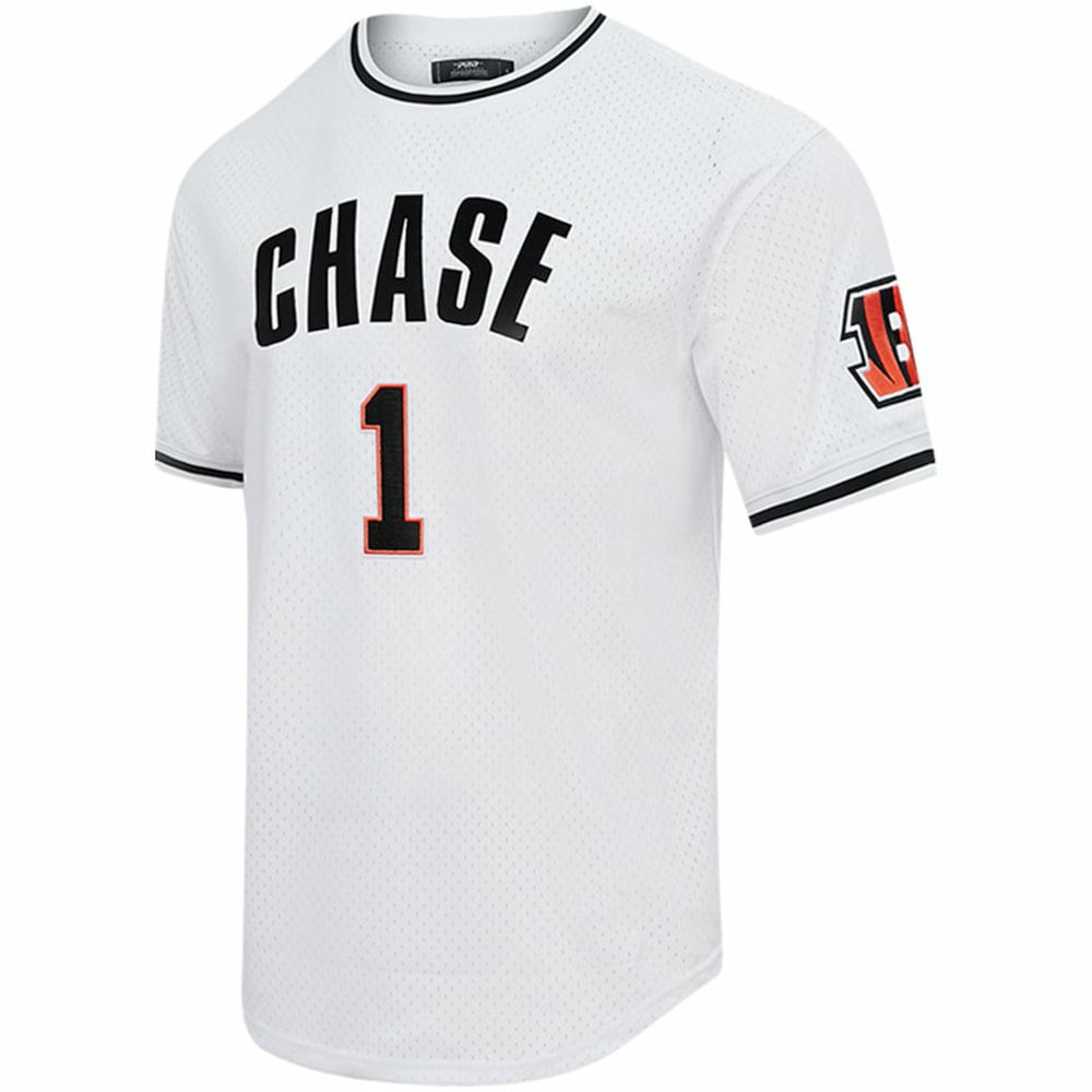Ja'Marr Chase Cincinnati Bengals Pro Standard Mesh Player Name & Number Top White - NFL