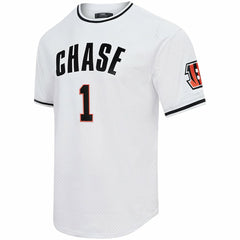 Ja'Marr Chase Cincinnati Bengals Pro Standard Mesh Player Name & Number Top White - NFL