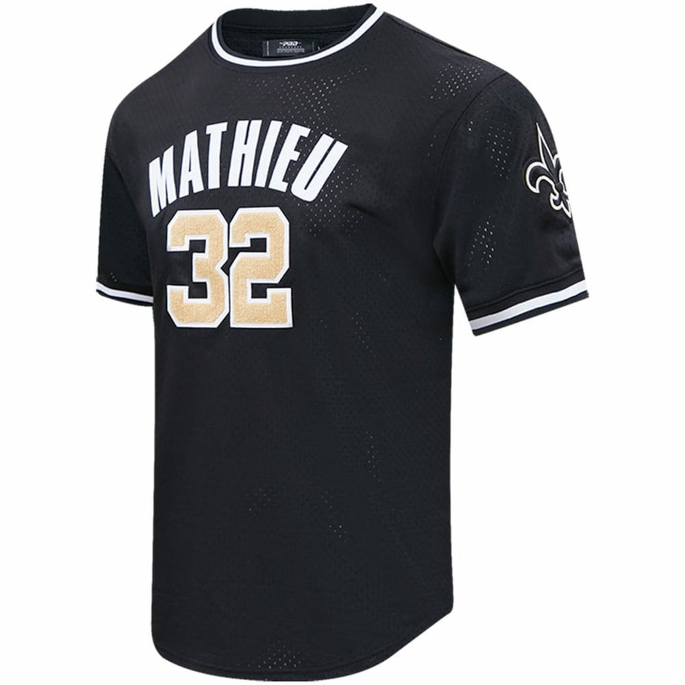 Tyrann Mathieu New Orleans Saints Pro Standard Mesh Player Name & Number Top Black - NFL