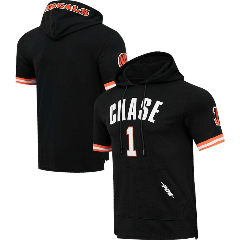 Ja'Marr Chase Cincinnati Bengals Pro Standard Player Name & Number Hoodie T-Shirt Black - NFL