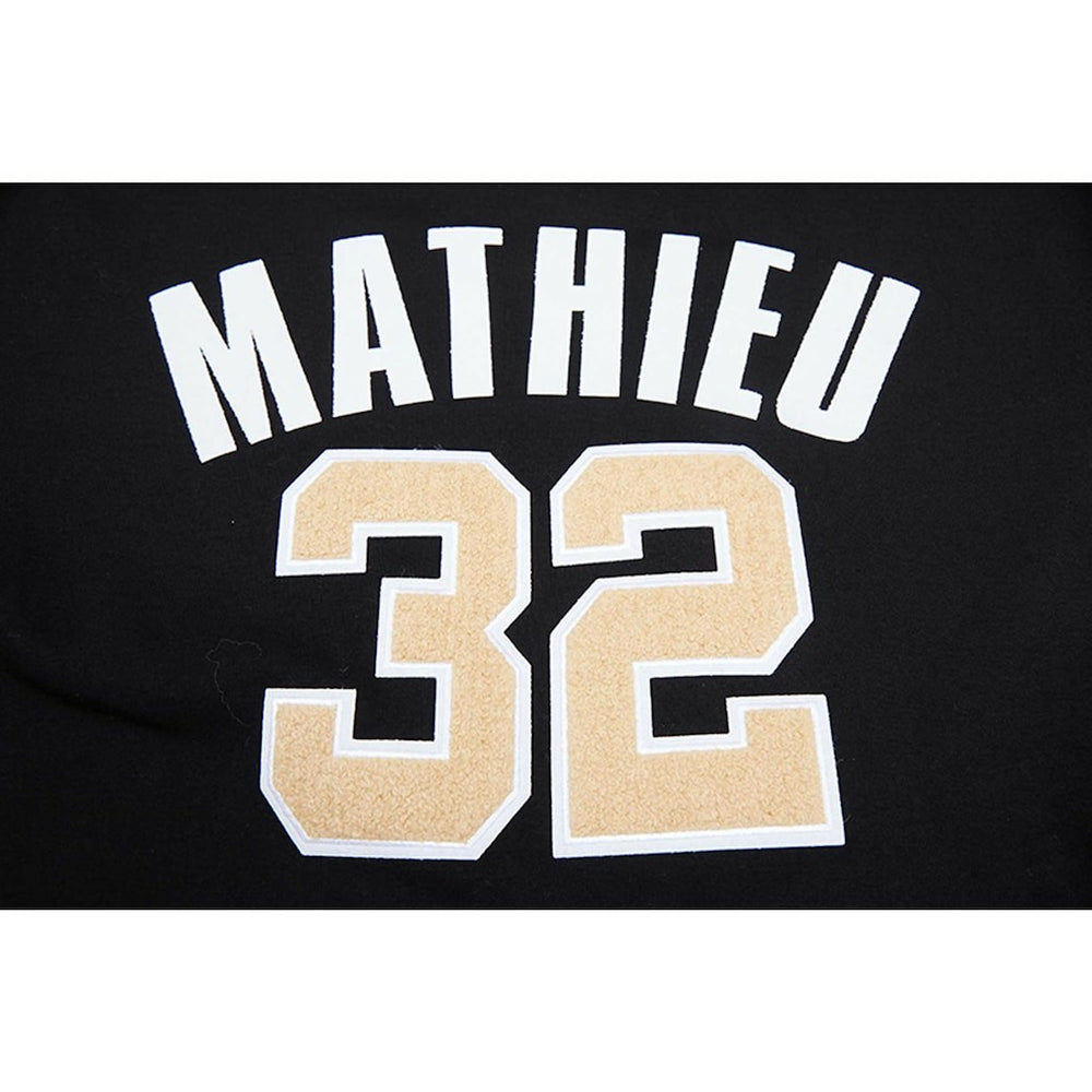 Tyrann Mathieu New Orleans Saints Pro Standard Player Name & Number Hoodie T-Shirt Black - NFL