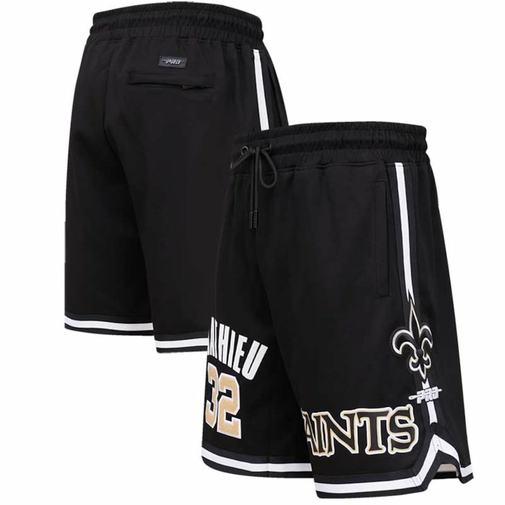 Tyrann Mathieu New Orleans Saints Pro Standard Player Name & Number Shorts Black - NFL