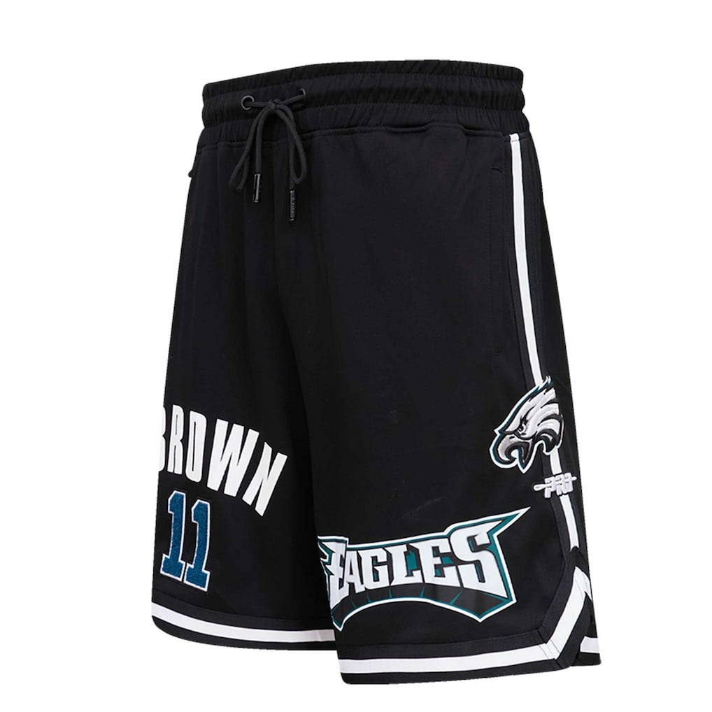 A.J. Brown Philadelphia Eagles Pro Standard Player Name & Number Shorts Black - NFL