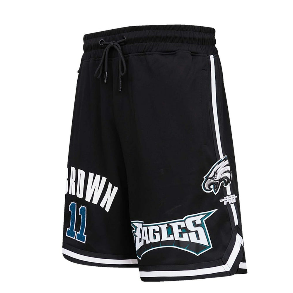 A.J. Brown Philadelphia Eagles Pro Standard Player Name & Number Shorts Black - NFL