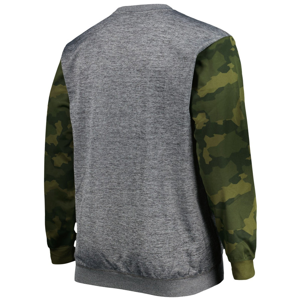 Fanatics - Los Angeles Lakers Big & Tall Camo Stitched Sweatshirt - Heather Charcoal