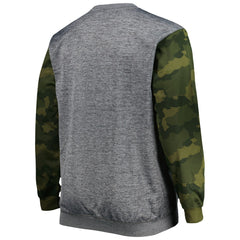 Fanatics - Los Angeles Lakers Big & Tall Camo Stitched Sweatshirt - Heather Charcoal