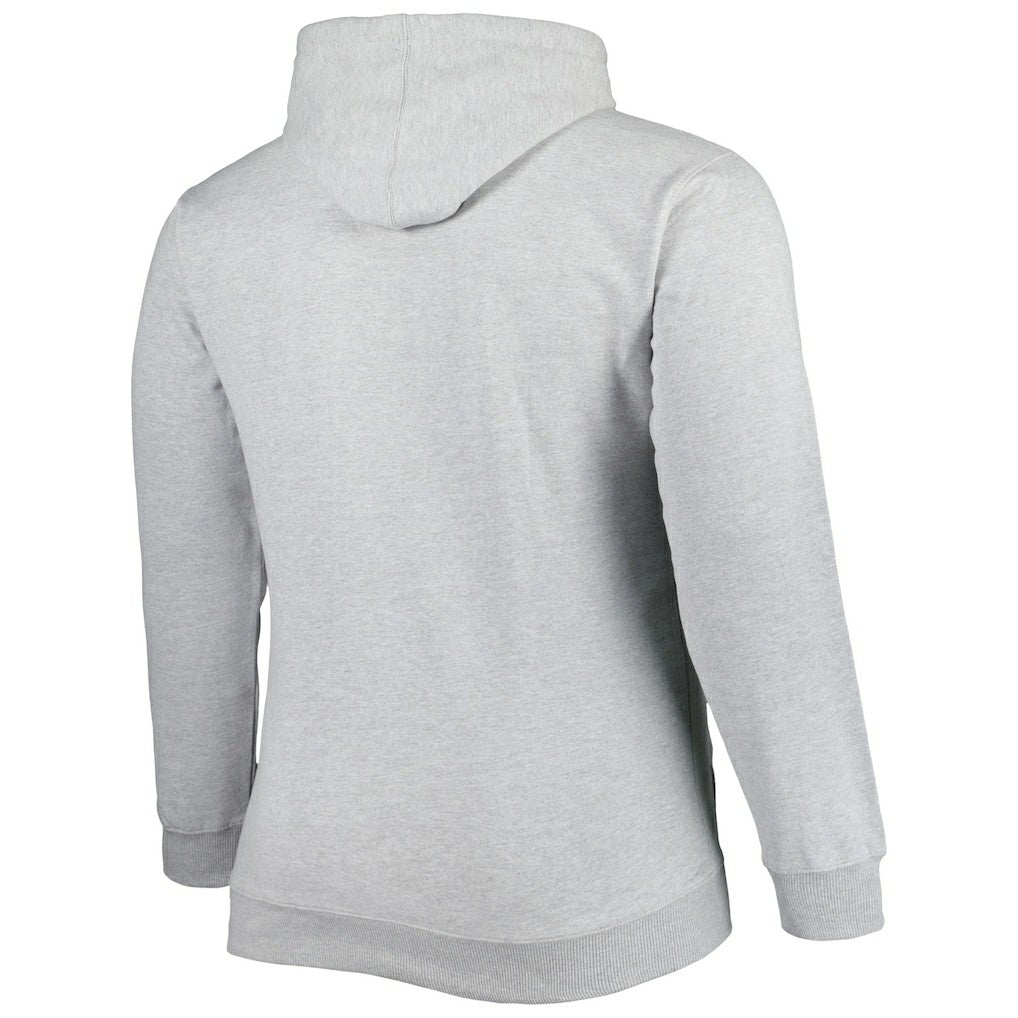 Fanatics - Charlotte Hornets Big & Tall Wordmark Pullover Hoodie - Heather Gray