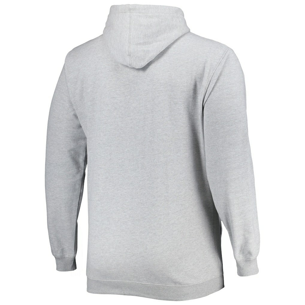 Fanatics - Golden State Warriors Big & Tall Wordmark Pullover Hoodie - Heather Gray