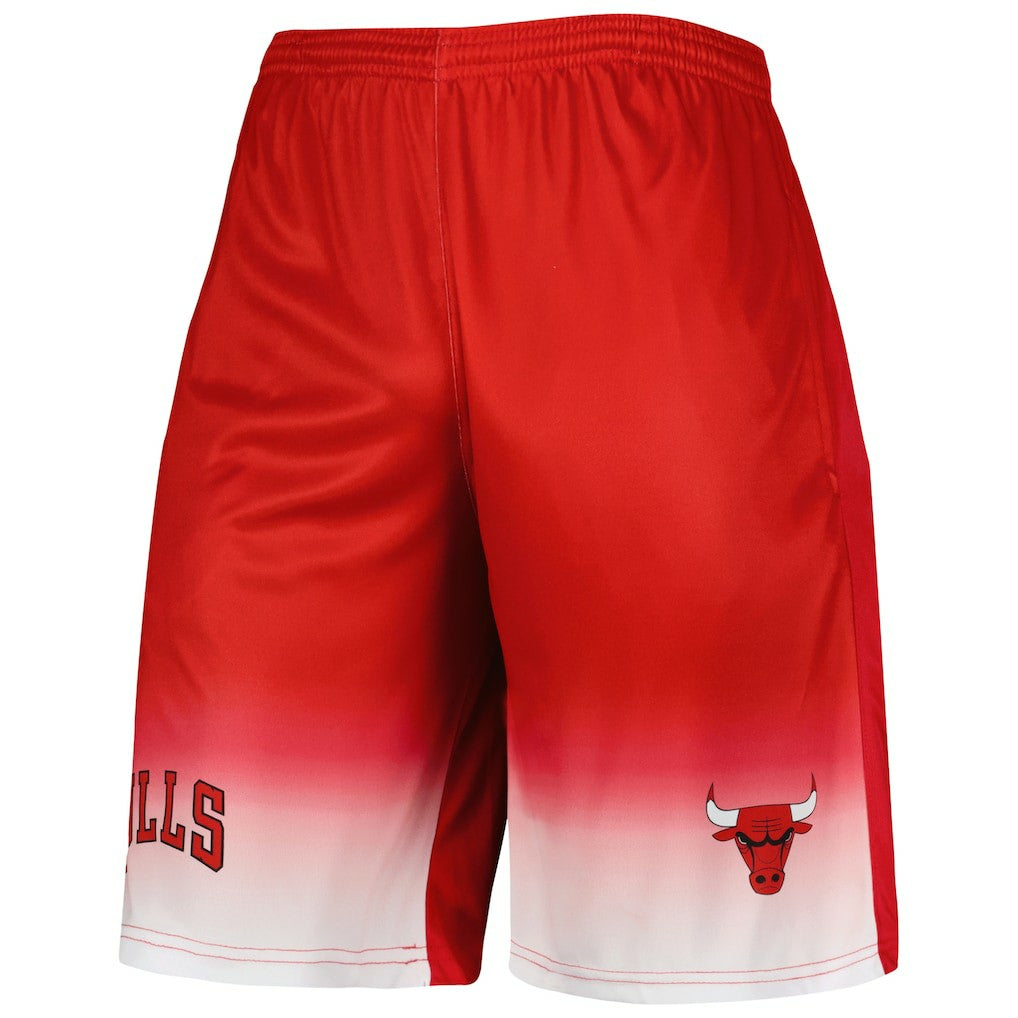 Fanatics - Chicago Bulls Fadeaway Shorts - Red