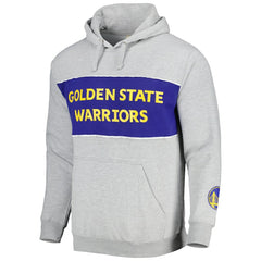 Fanatics - Golden State Warriors Wordmark French Terry Pullover Hoodie - Heather Gray