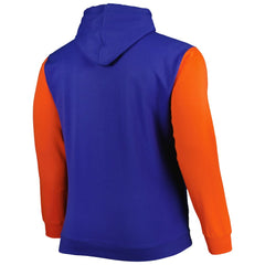 Fanatics - New York Knicks Big & Tall Bold Attack Pullover Hoodie - Blue/Orange