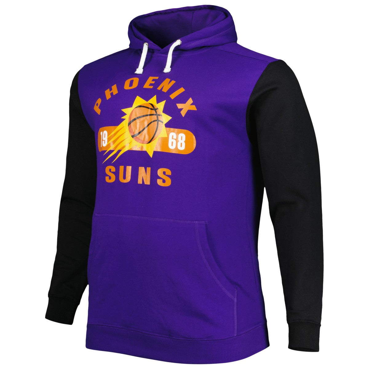 Fanatics - Phoenix Suns Big & Tall Bold Attack Pullover Hoodie - Purple/Black