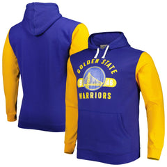 Fanatics - Golden State Warriors Big & Tall Bold Attack Pullover Hoodie - Royal/Gold