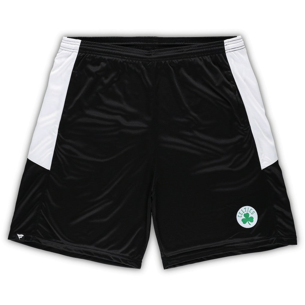 Fanatics - Boston Celtics Big & Tall Champion Rush Practice Shorts - Black