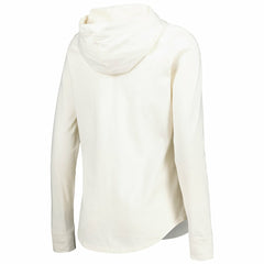 Las Vegas Raiders Women's Ashby Isles Jersey Pullover Hoodie Cream - Tommy Bahama