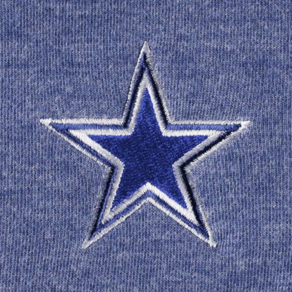 Dallas Cowboys Women's Sport Sun Fade Full-Zip Sweatshirt Heathered Navy - Tommy Bahama