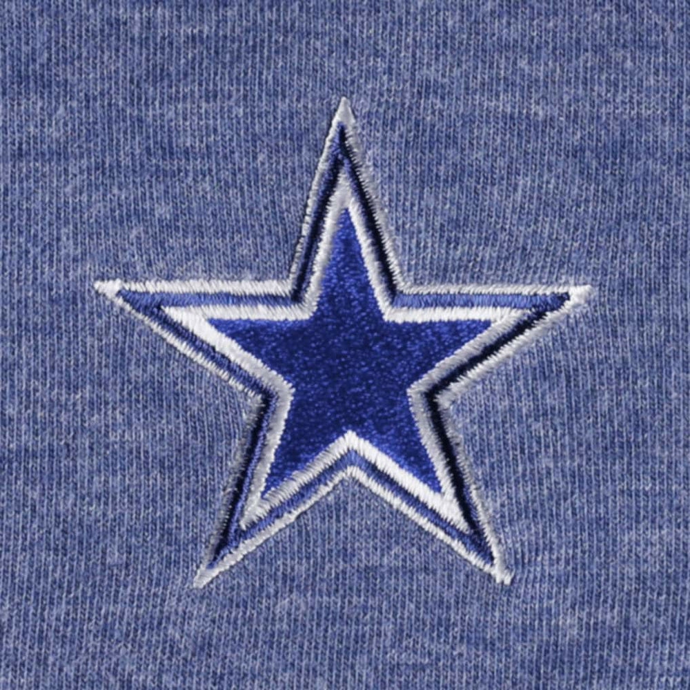 Dallas Cowboys Women's Sport Sun Fade Full-Zip Sweatshirt Heathered Navy - Tommy Bahama