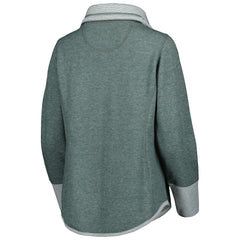 Green Bay Packers Women's Sport Sun Fade Full-Zip Sweatshirt Heathered Green - Tommy Bahama