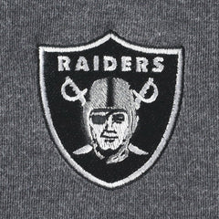Las Vegas Raiders Women's Sport Sun Fade Full-Zip Sweatshirt Heathered Black - Tommy Bahama