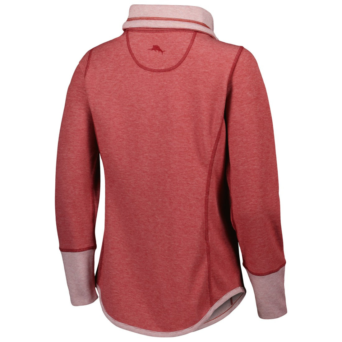 Tampa Bay Buccaneers Women's Sport Sun Fade Full-Zip Sweatshirt Heathered Red - Tommy Bahama
