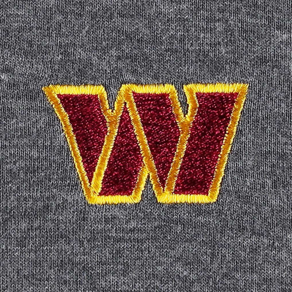 Washington Commanders Women's Sport Sun Fade Full-Zip Sweatshirt Heathered Black - Tommy Bahama