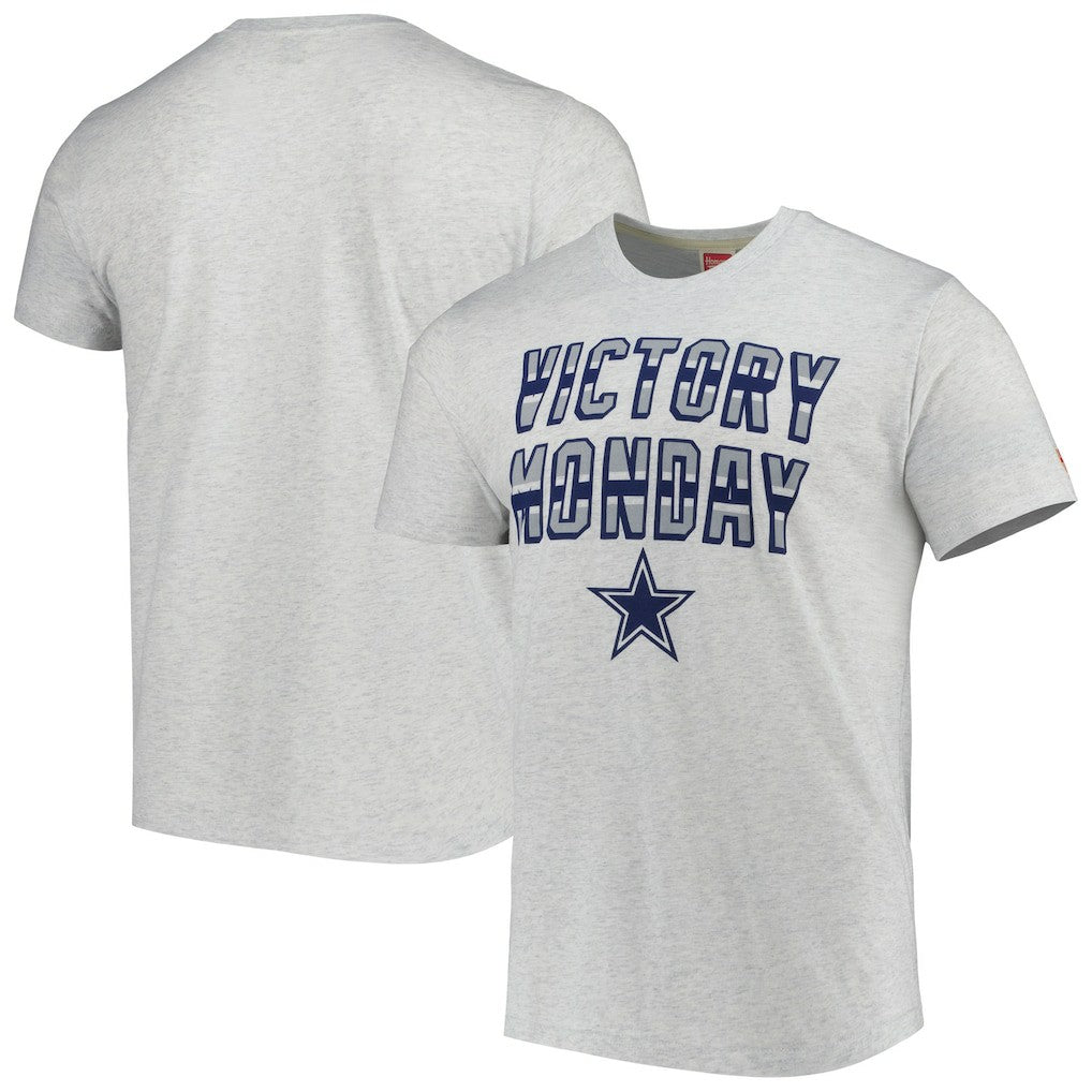 Dallas Cowboys Homage Victory Monday Tri-Blend T-Shirt Ash - NFL
