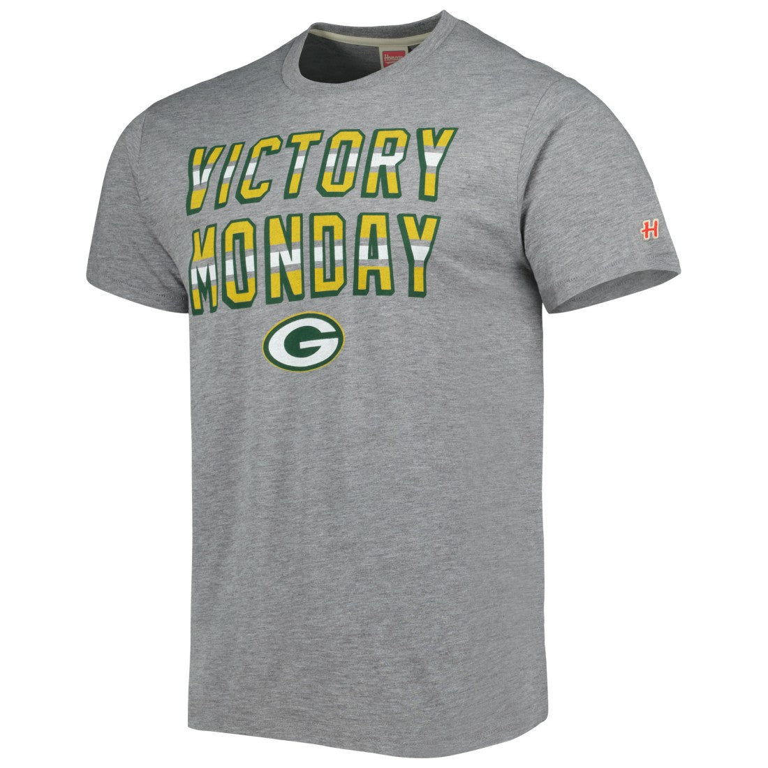 Green Bay Packers Homage Victory Monday Tri-Blend T-Shirt Gray - NFL