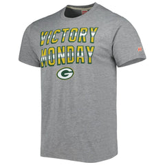 Green Bay Packers Homage Victory Monday Tri-Blend T-Shirt Gray - NFL