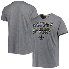 New Orleans Saints Homage Victory Monday Tri-Blend T-Shirt Gray - NFL