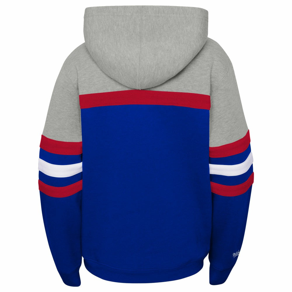 Los Angeles Dodgers Mitchell & Ness Youth Cooperstown Collection Head Coach Pullover Hoodie Sale