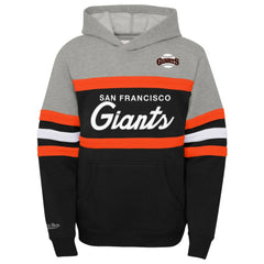 San Francisco Giants Mitchell & Ness Youth Cooperstown Collection Head Coach Pullover Hoodie discount