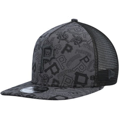 Pittsburgh Pirates New Era Repeat A-Frame 9FIFTY Trucker Snapback Hat Online