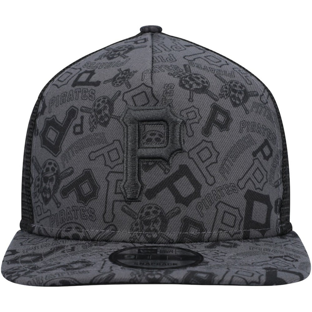 Pittsburgh Pirates New Era Repeat A-Frame 9FIFTY Trucker Snapback Hat Online
