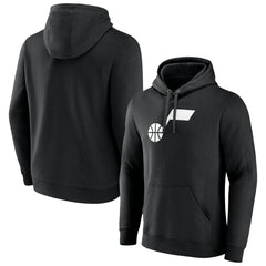 NBA - Utah Jazz Primary Logo Pullover Hoodie - Black