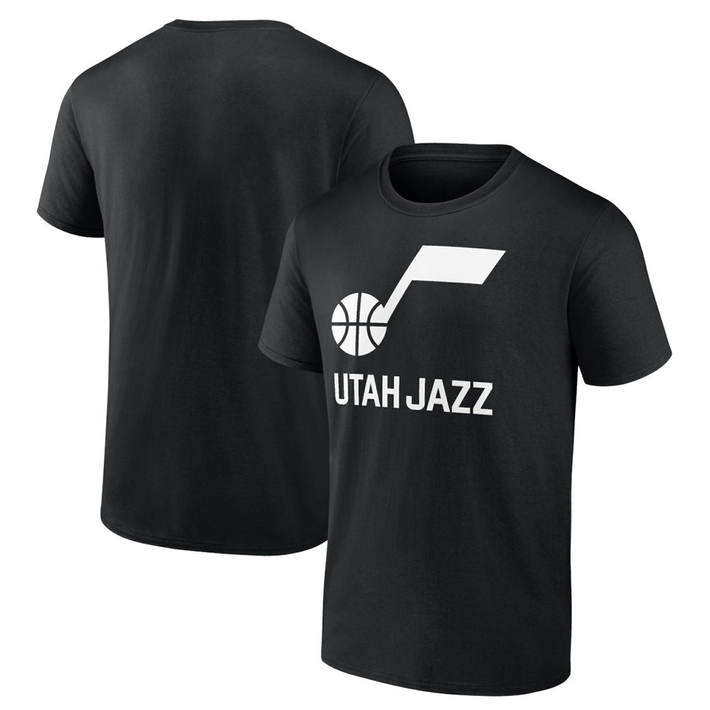 NBA - Utah Jazz Wordmark T-Shirt - Black
