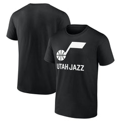 NBA - Utah Jazz Wordmark T-Shirt - Black