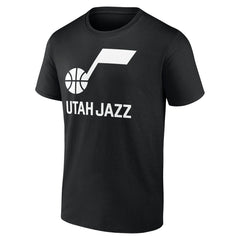 NBA - Utah Jazz Wordmark T-Shirt - Black