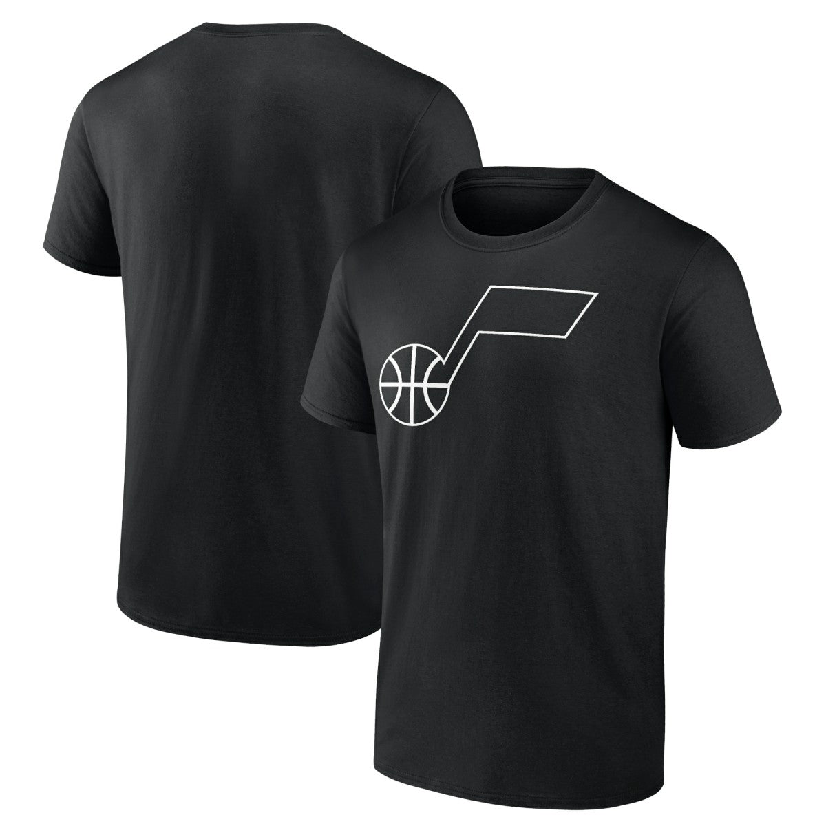 NBA - Utah Jazz Taylor Logo T-Shirt - Black