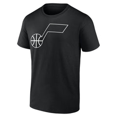 NBA - Utah Jazz Taylor Logo T-Shirt - Black