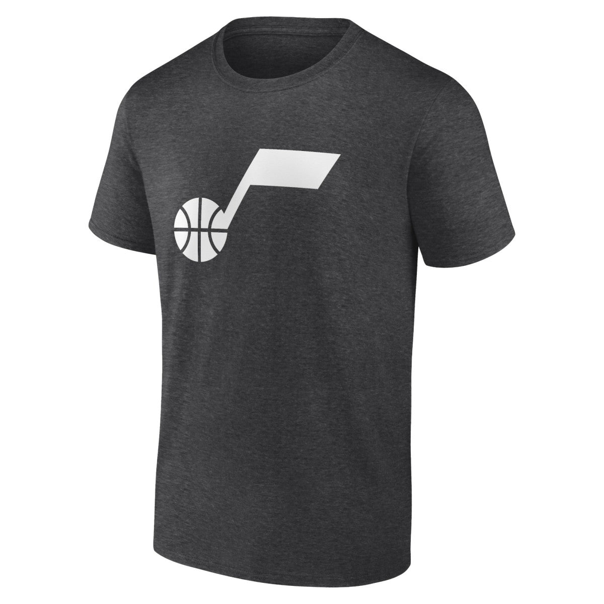 NBA - Utah Jazz Primary Logo T-Shirt - Charcoal