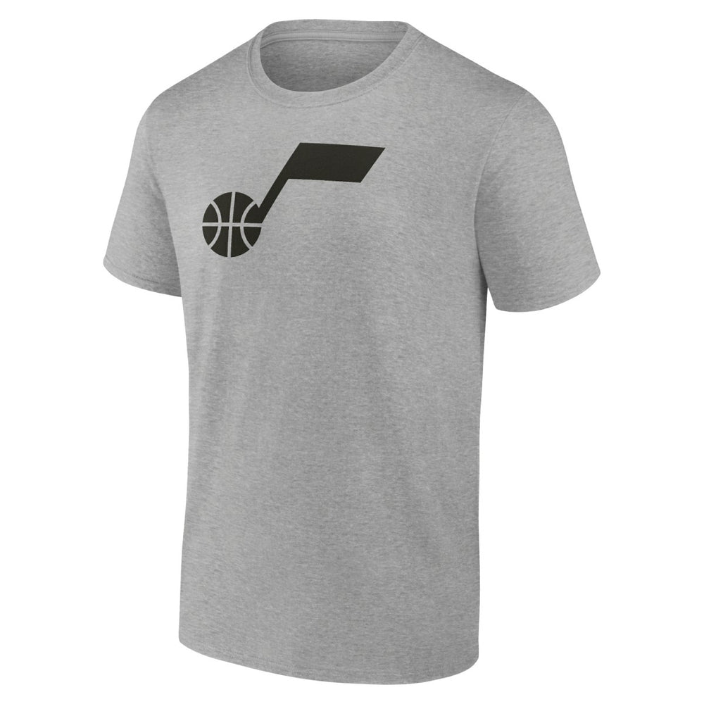 NBA - Utah Jazz Alternate Logo T-Shirt - Heathered Gray