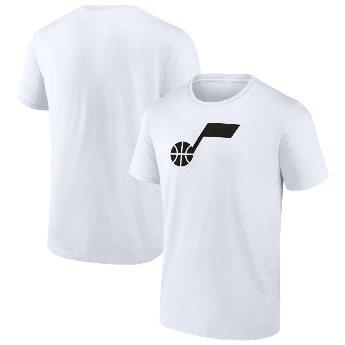 NBA - Utah Jazz Solid Primary Logo T-Shirt - White