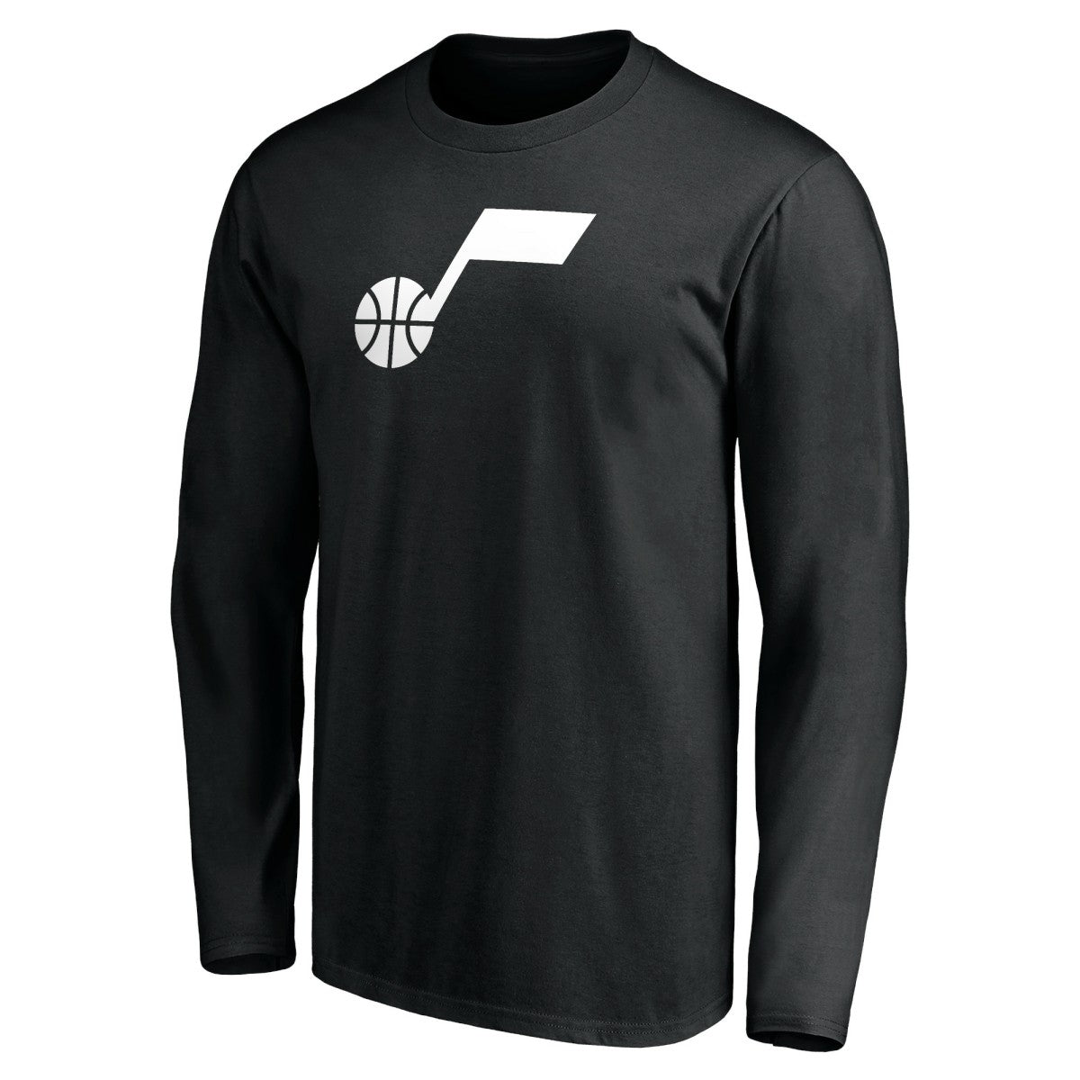NBA - Utah Jazz Primary Logo Team Long Sleeve T-Shirt - Black