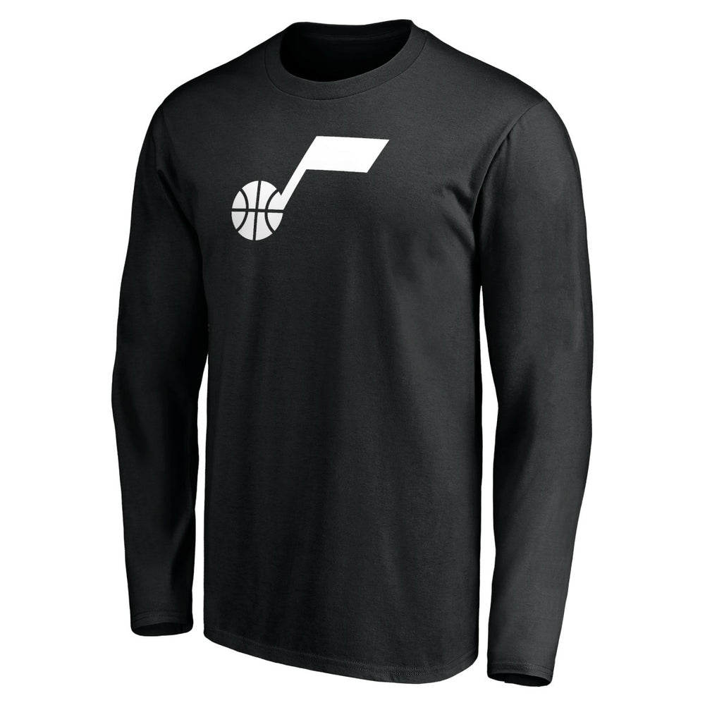 NBA - Utah Jazz Primary Logo Team Long Sleeve T-Shirt - Black