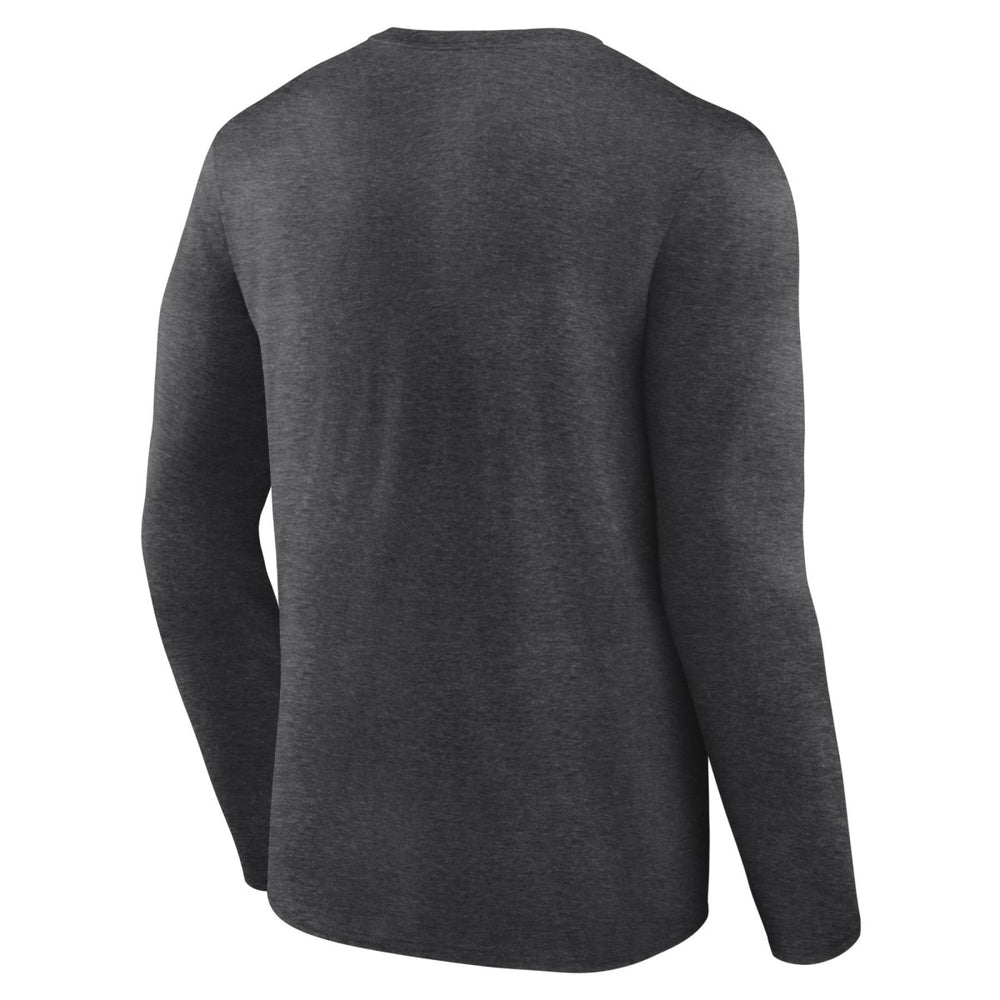 NBA - Utah Jazz Primary Logo Team Long Sleeve T-Shirt - Heathered Charcoal