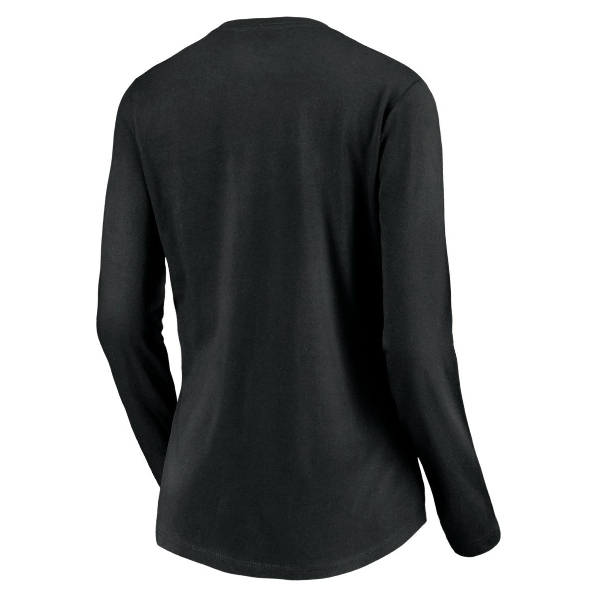 NBA - Utah Jazz Women's Primary Logo Team Long Sleeve V-Neck T-Shirt - Black