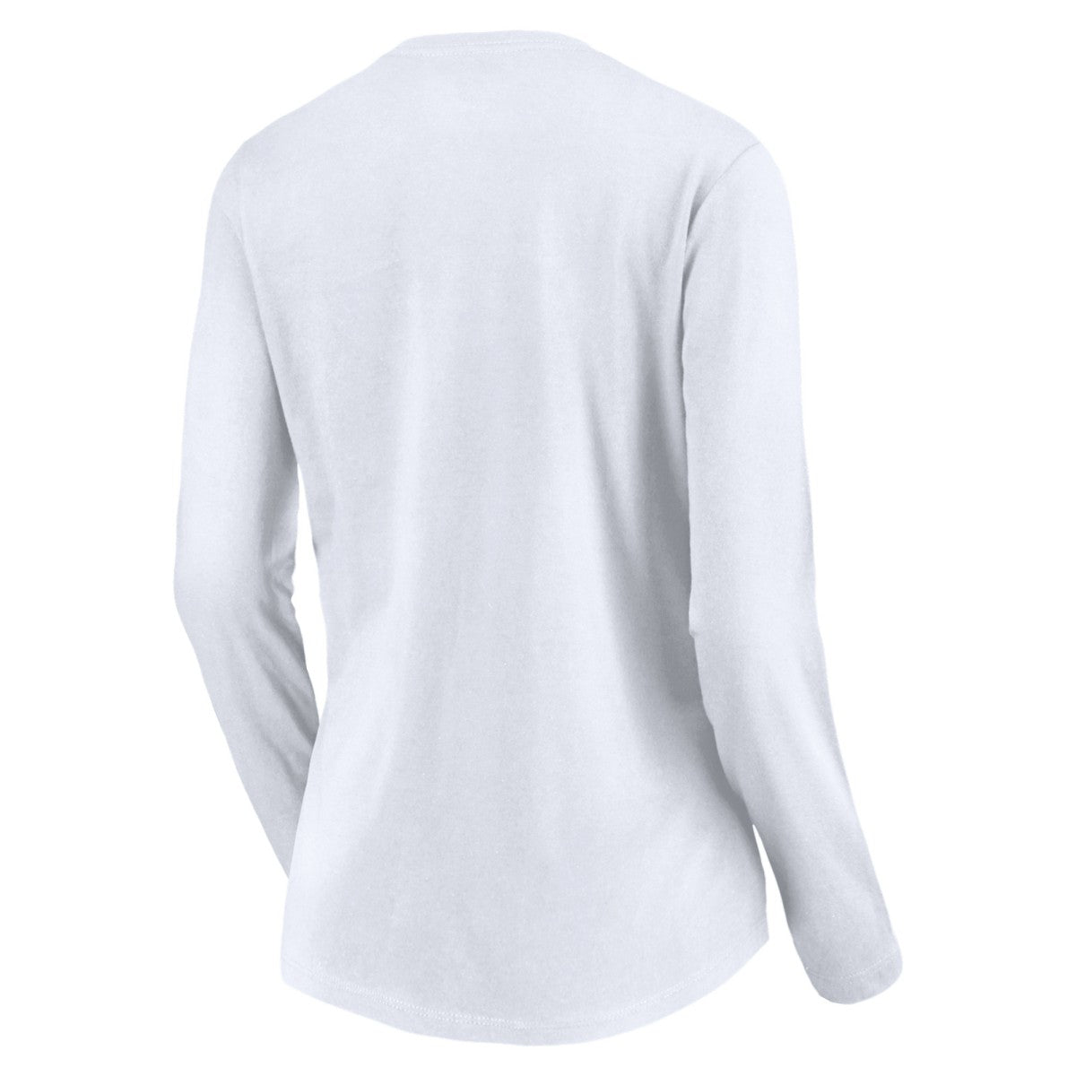 NBA - Utah Jazz Women's Primary Logo Team Long Sleeve V-Neck T-Shirt - White
